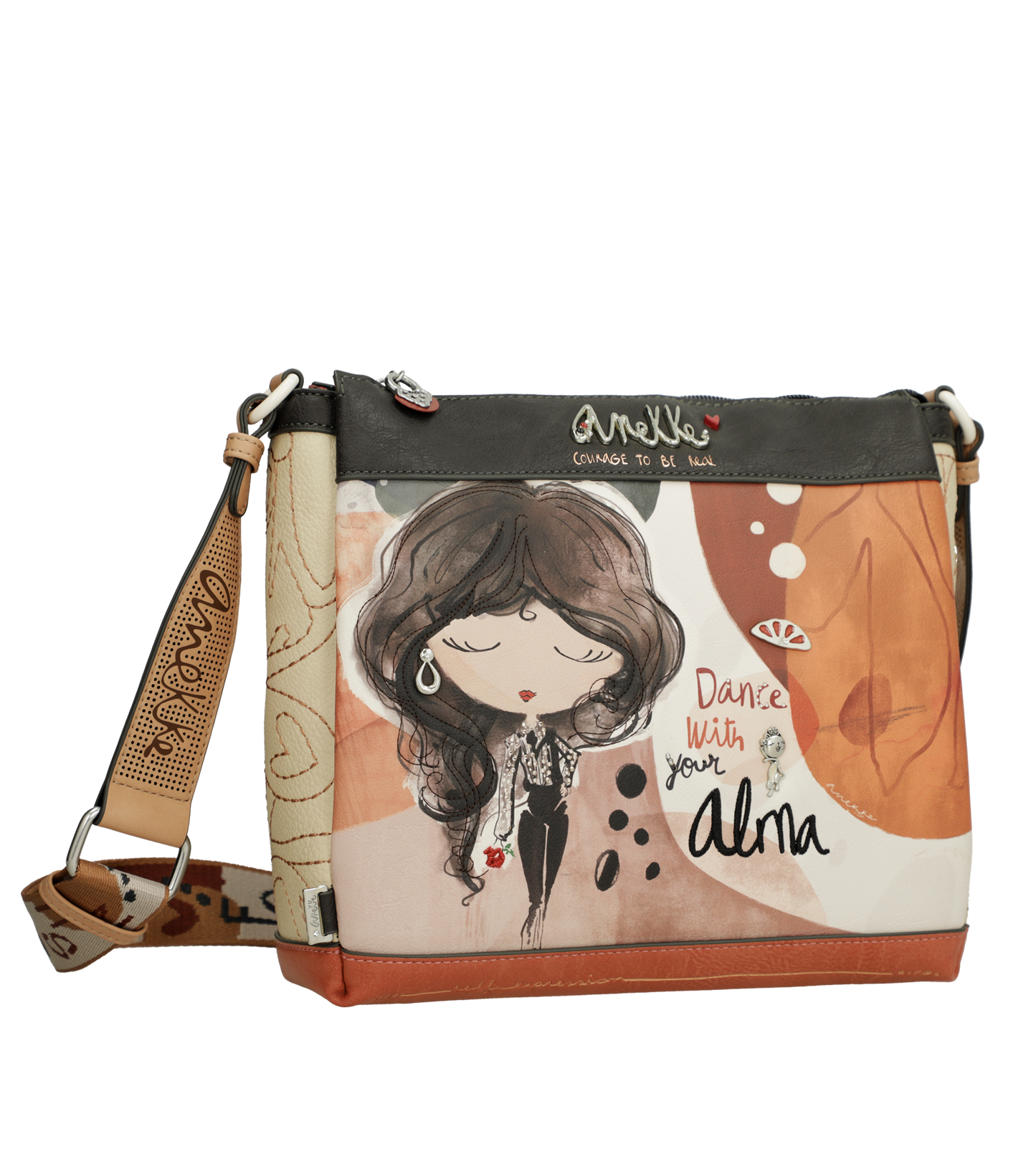 Anekke Alma Crossbody táska 3 rekeszes