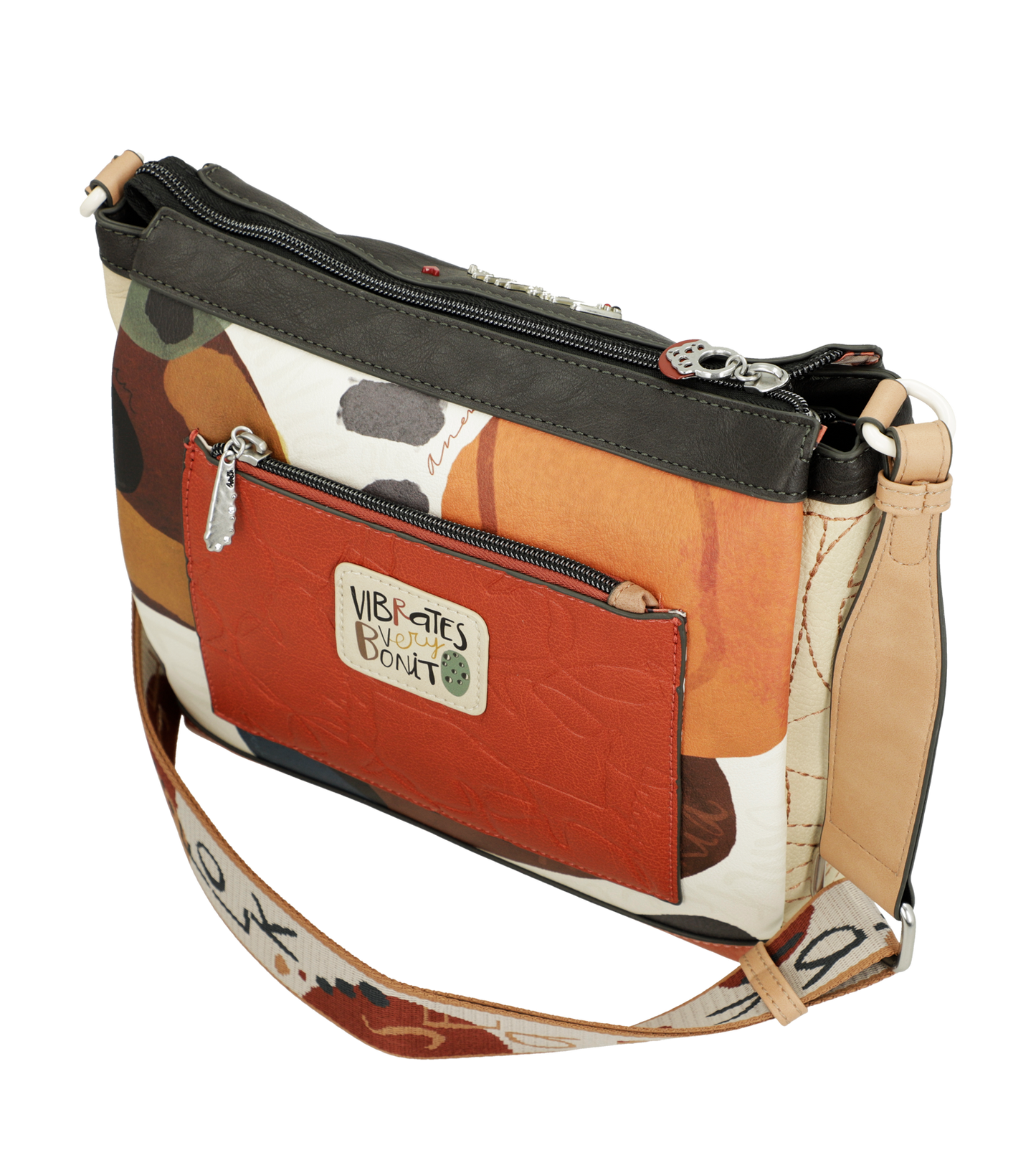 Anekke Alma Crossbody táska 3 rekeszes