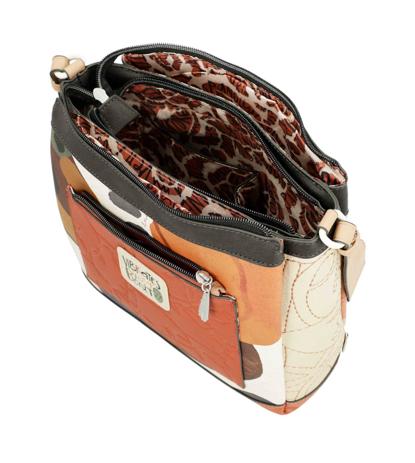 Anekke Alma Crossbody táska 3 rekeszes