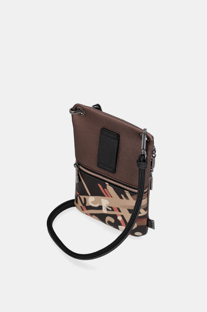 Anekke Mademoiselle kétrekeszes mini crossbody táska