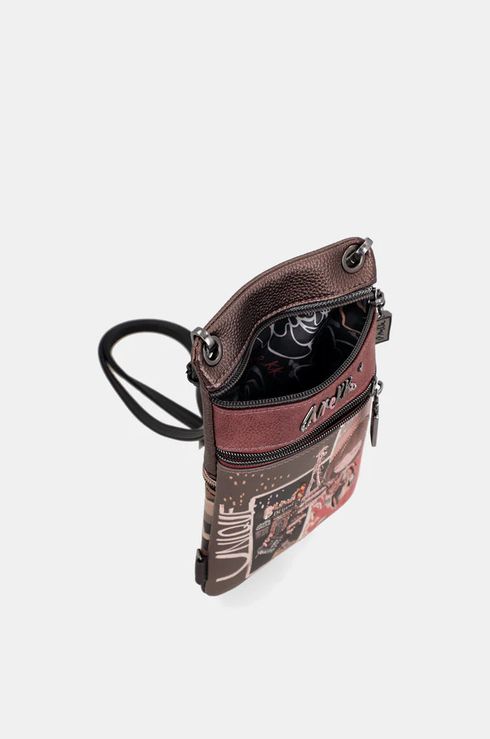 Anekke Mademoiselle kétrekeszes mini crossbody táska