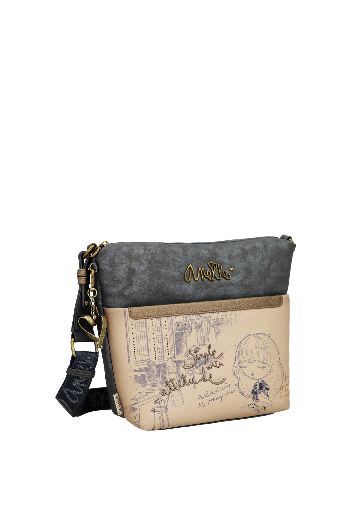 Anekke Studio nagy Cross-body táska