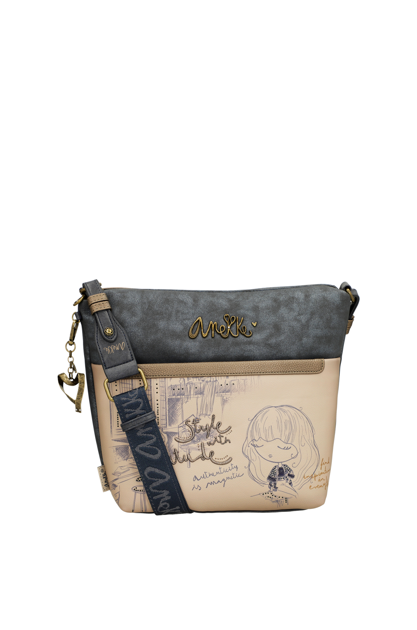Anekke Studio nagy Cross-body táska