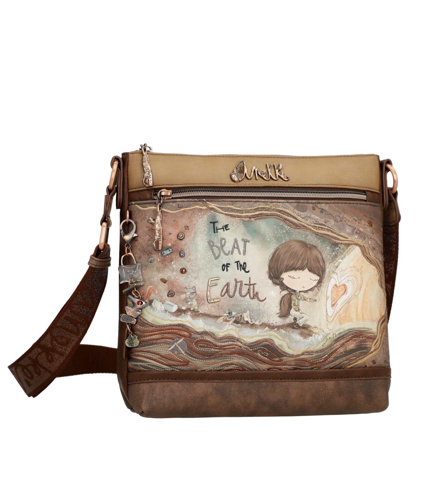 Anekke Core 3 rekeszes közepes crossbody táska - Dubniczki