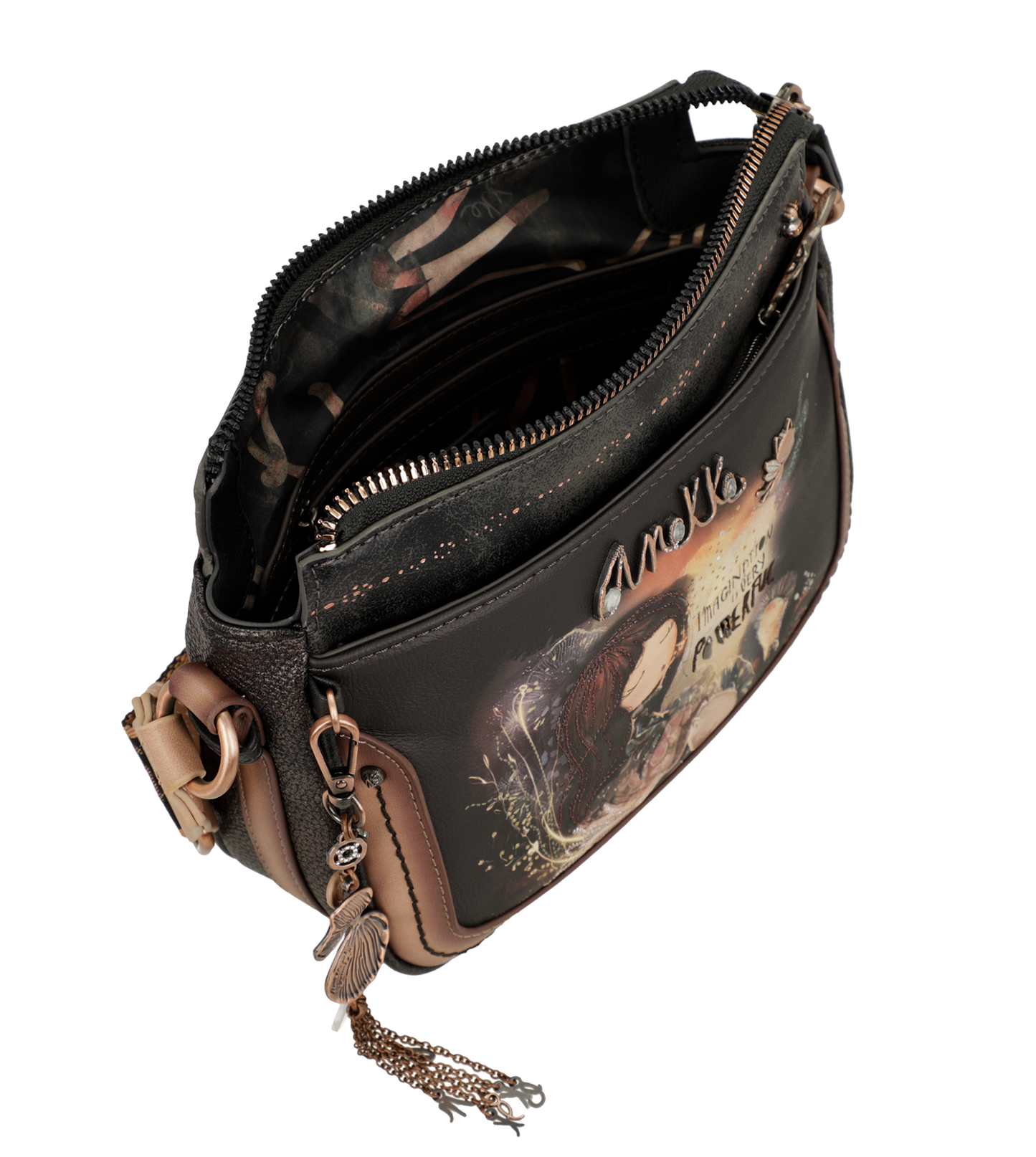 Anekke Dreamverse 3 rekeszes crossbody táska - Dubniczki