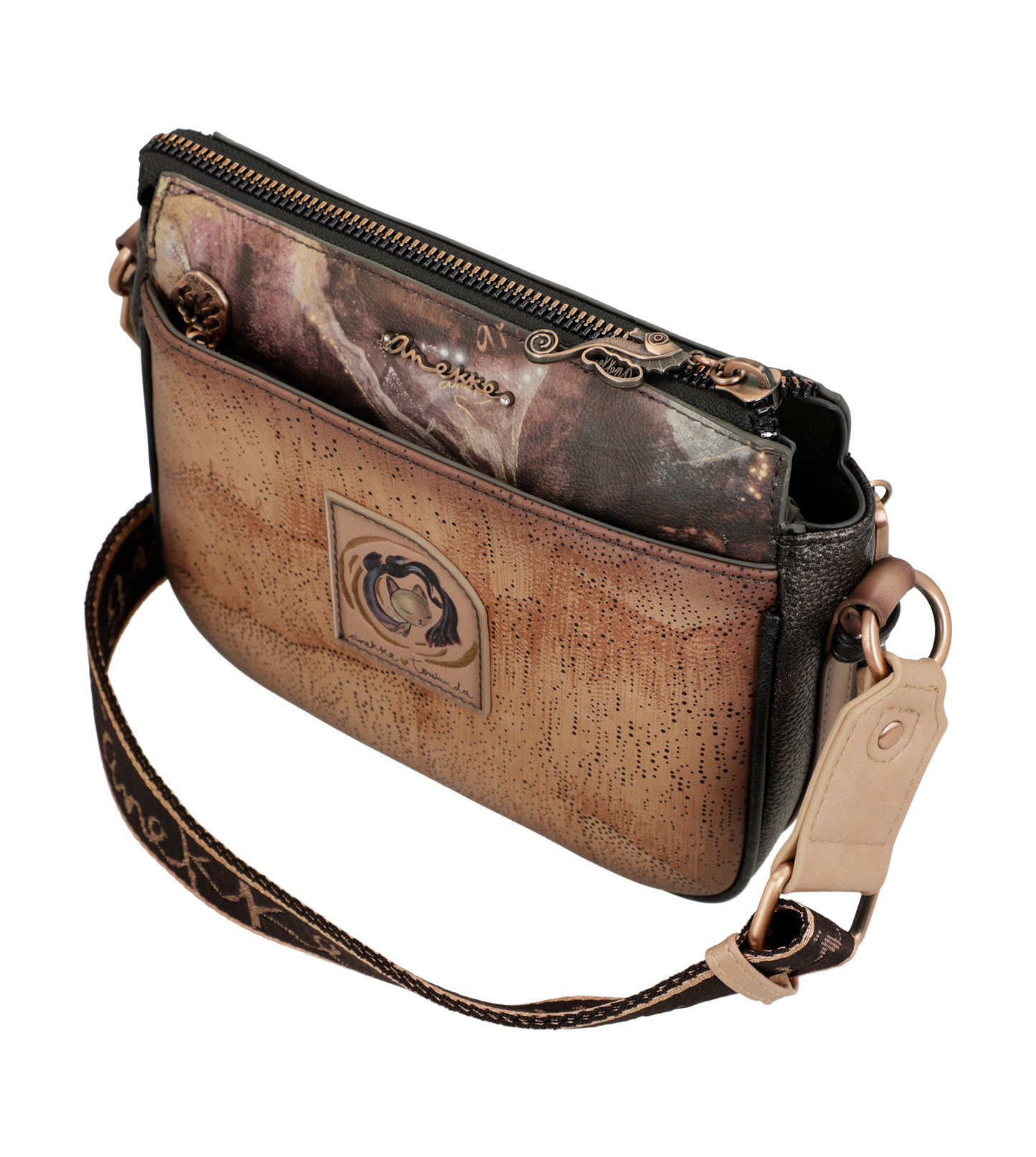 Anekke Dreamverse 3 rekeszes crossbody táska - Dubniczki