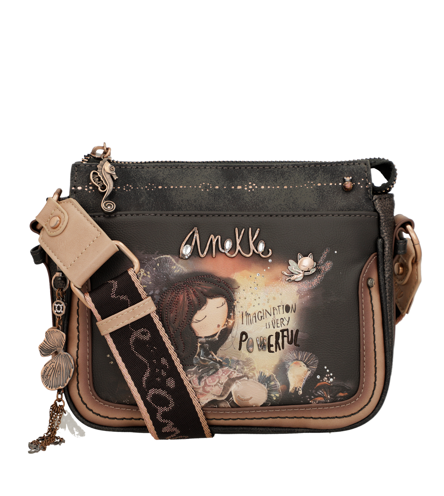 Anekke Dreamverse 3 rekeszes crossbody táska - Dubniczki