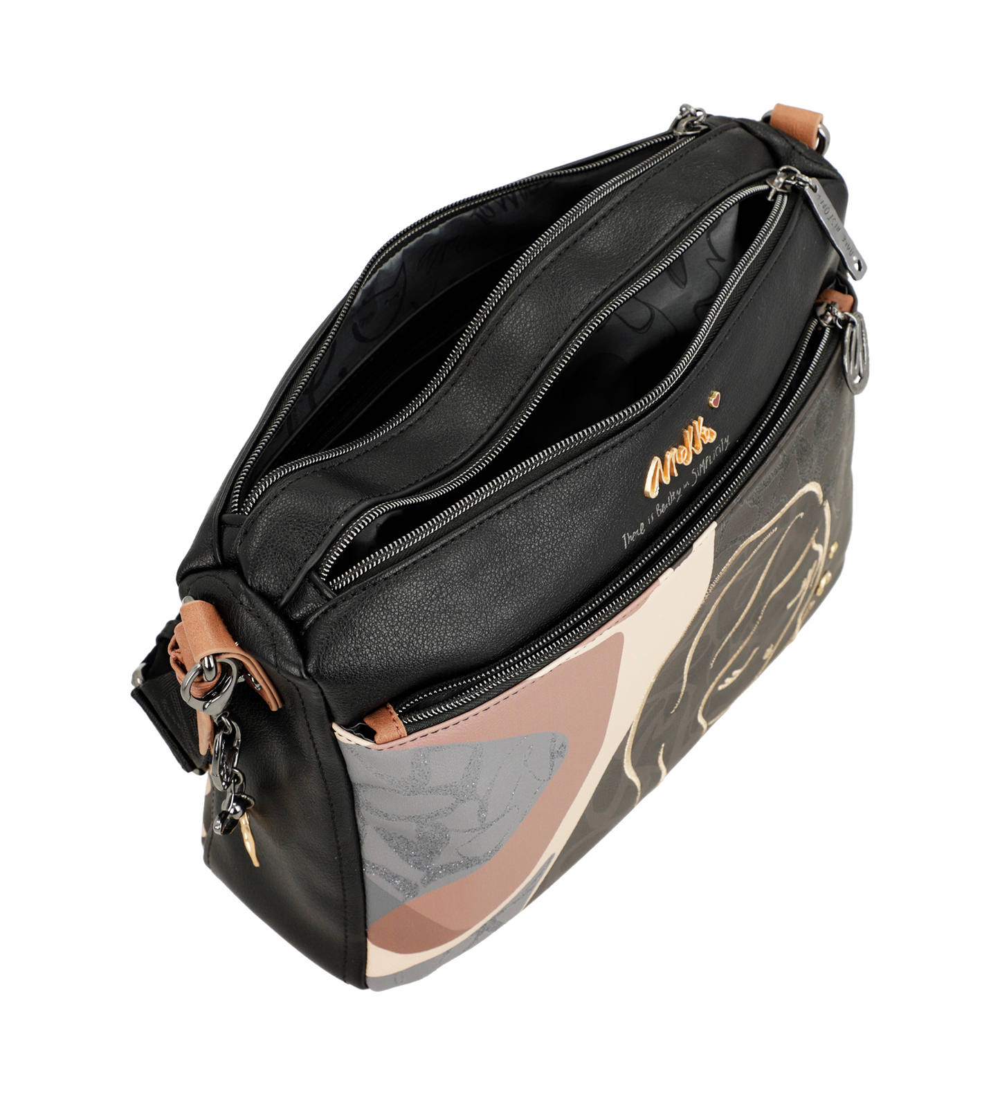 Anekke Heartbeat közepes crossbody táska - Dubniczki