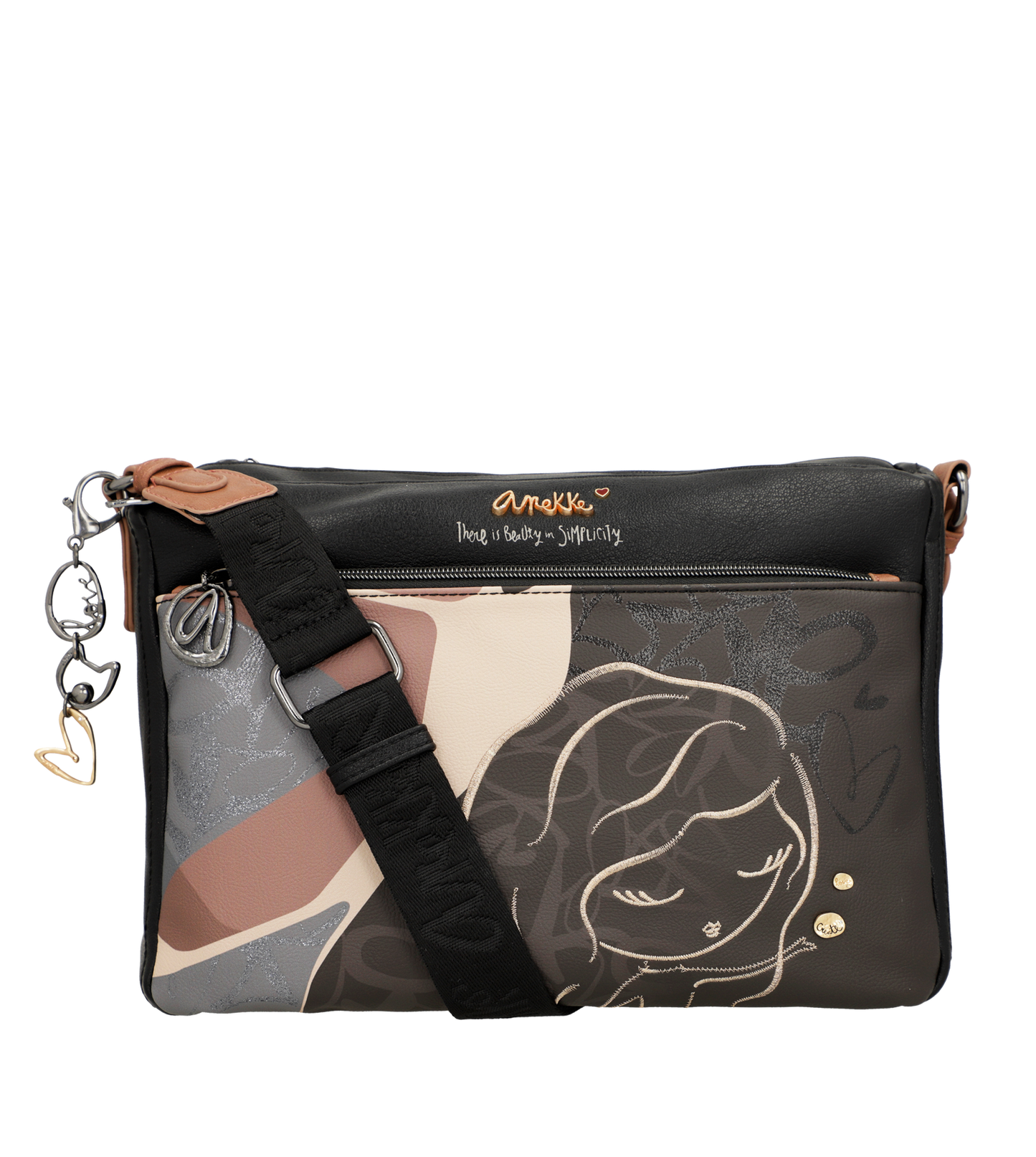Anekke Heartbeat közepes crossbody táska - Dubniczki
