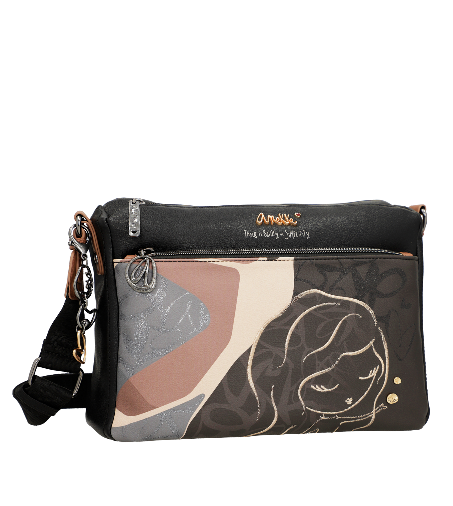 Anekke Heartbeat közepes crossbody táska - Dubniczki