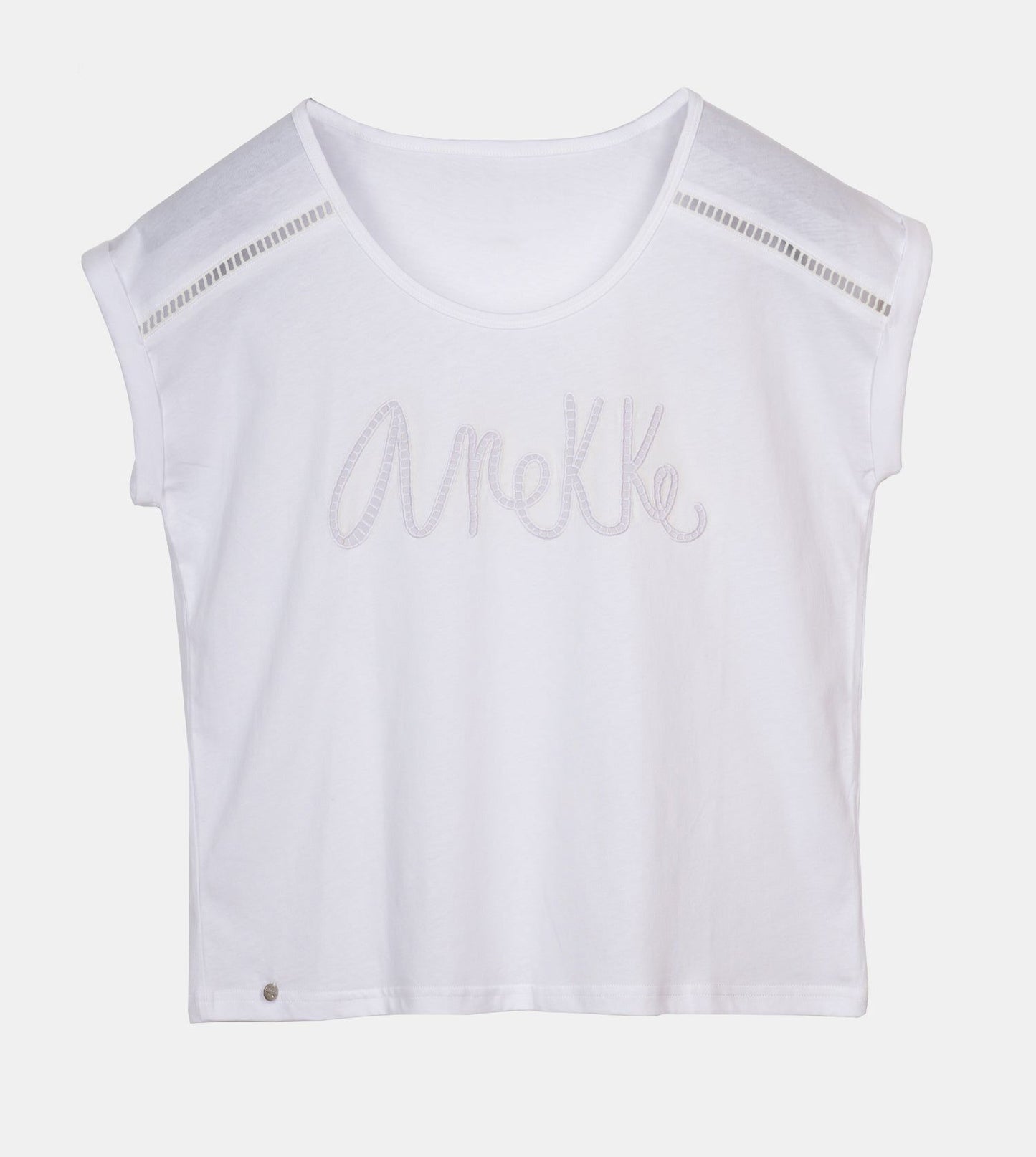 Anekke fehér póló - Dubniczki