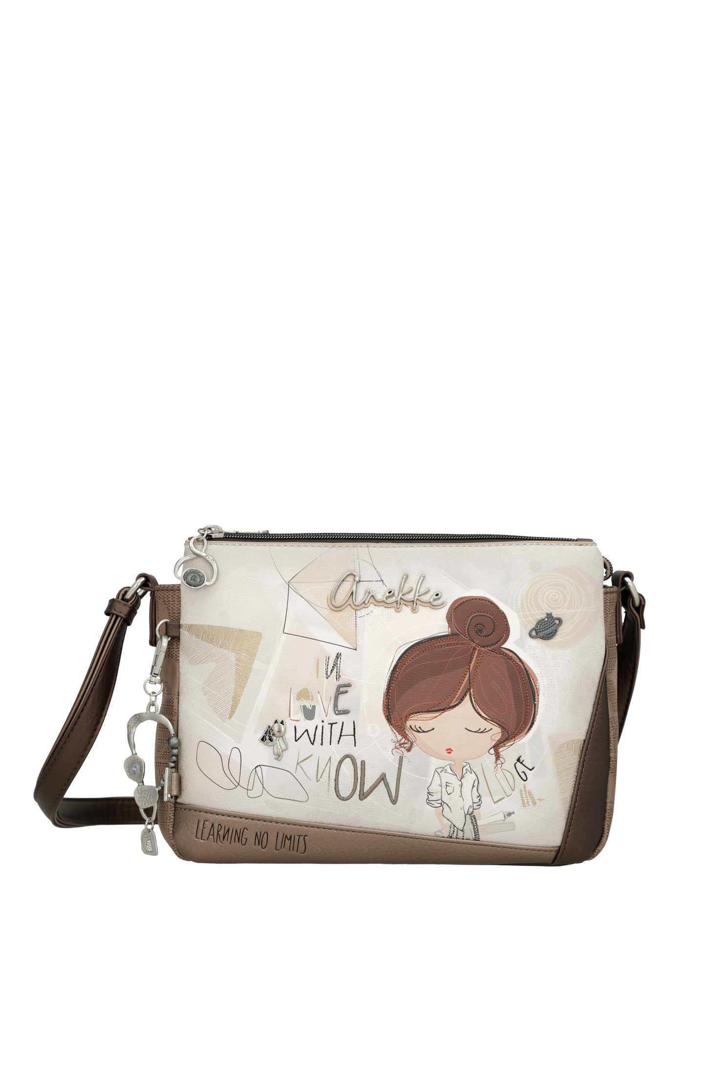 Anekke Sophia háromrekeszes crossbody táska