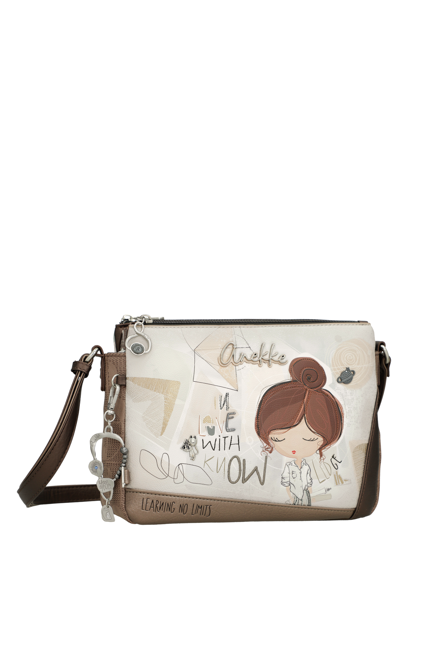 Anekke Sophia háromrekeszes crossbody táska