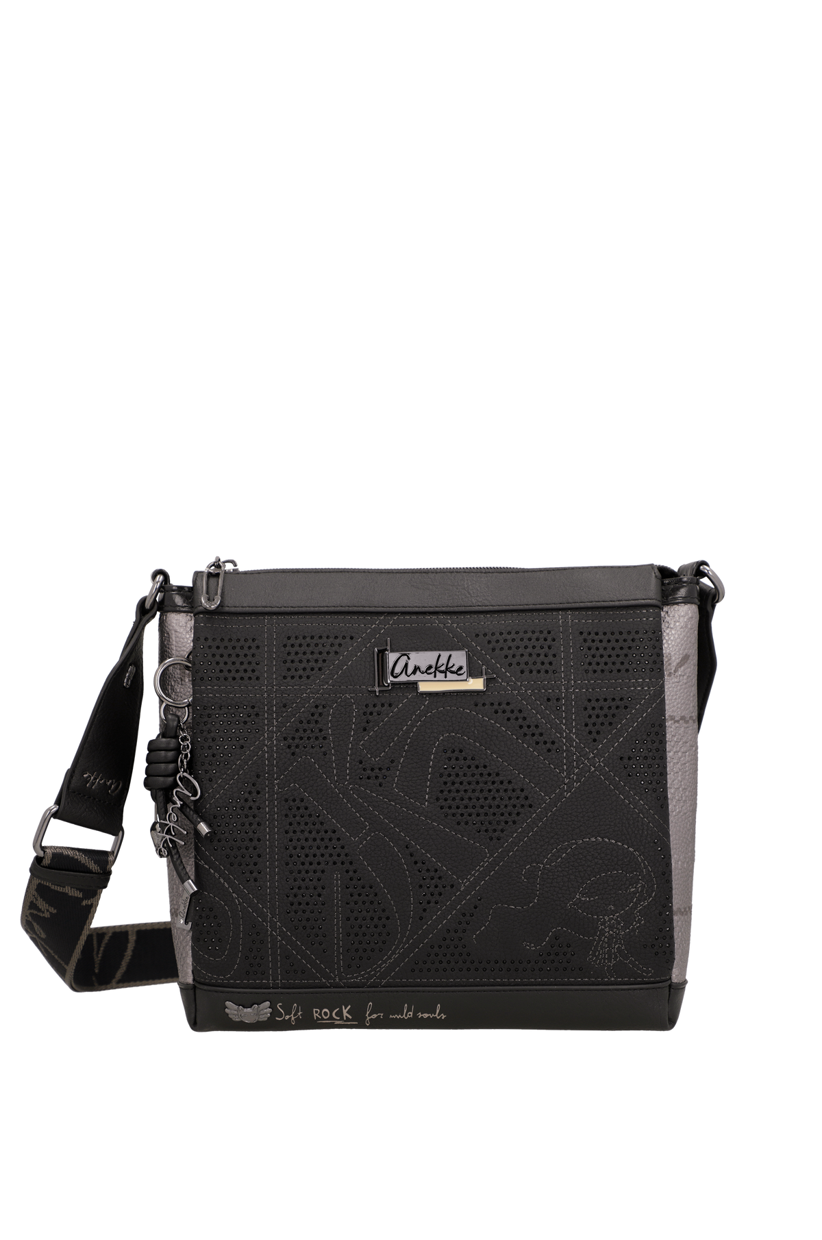 Anekke Iron 3 rekeszes crossbody táska