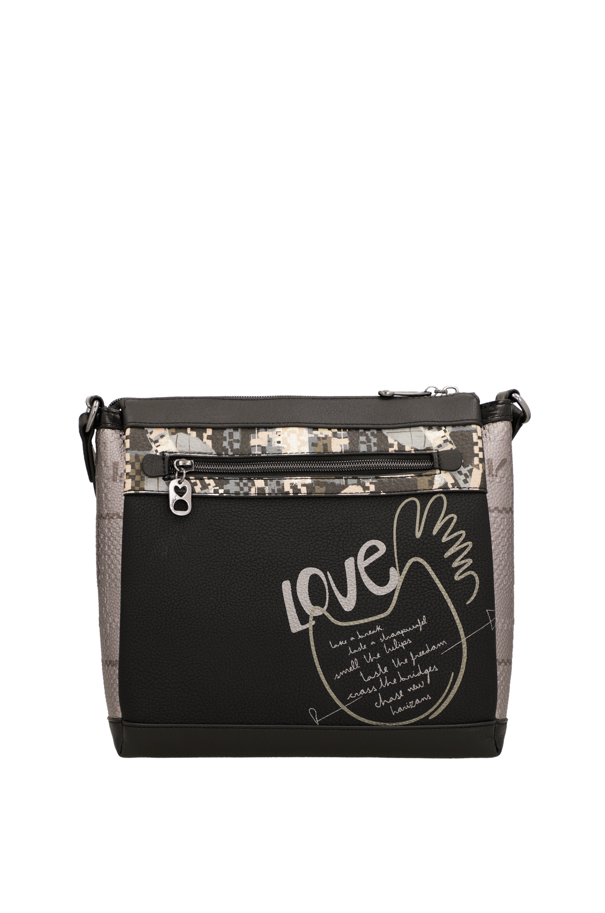 Anekke Iron 3 rekeszes crossbody táska
