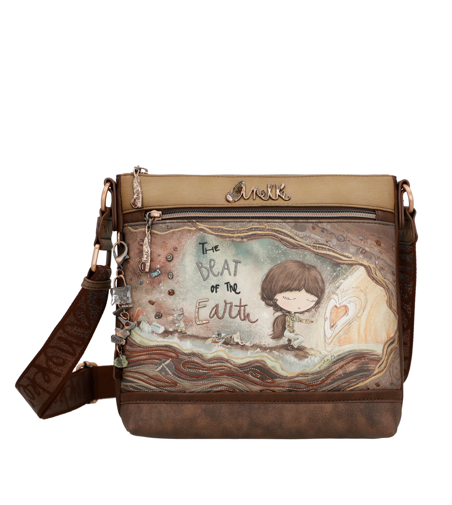 Anekke Core 3 rekeszes közepes crossbody táska - Dubniczki
