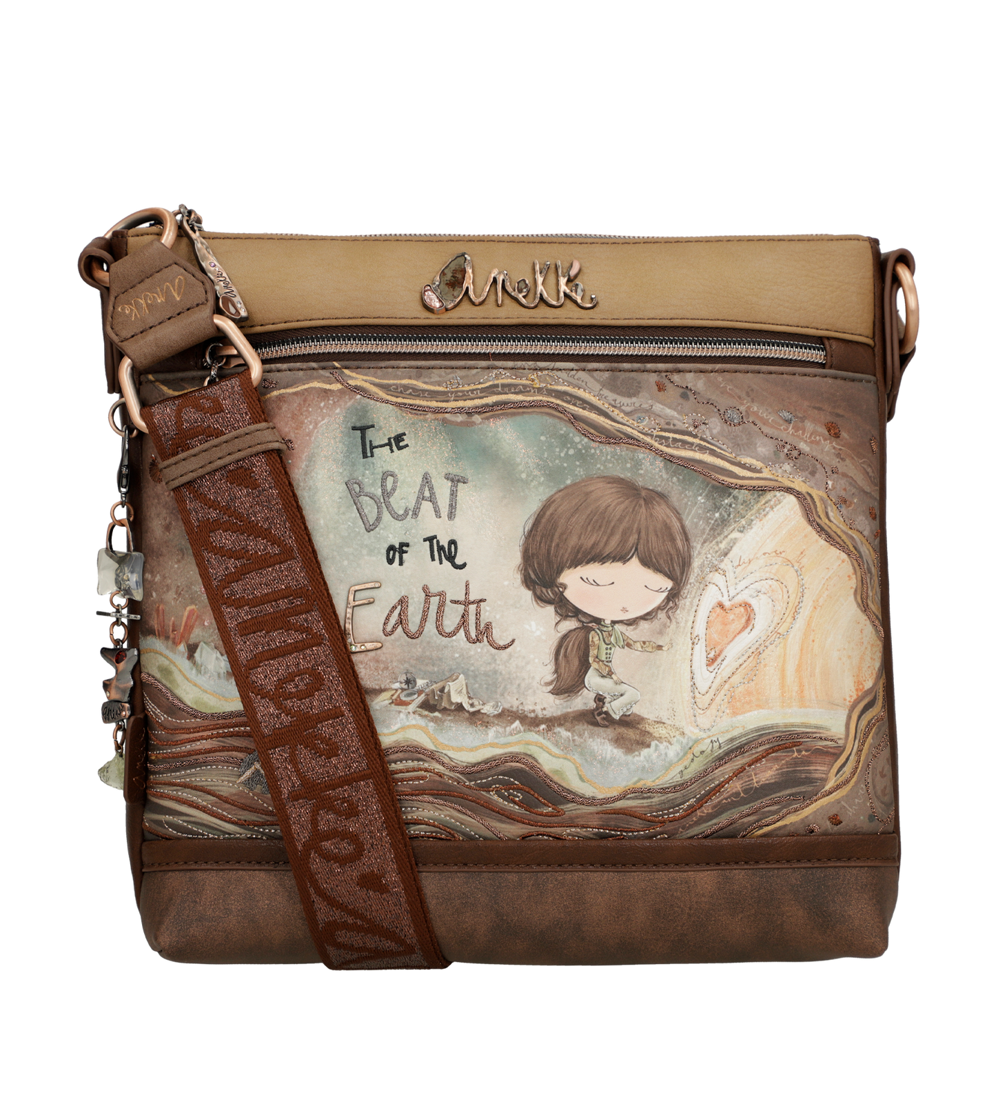 Anekke Core 3 rekeszes közepes crossbody táska - Dubniczki