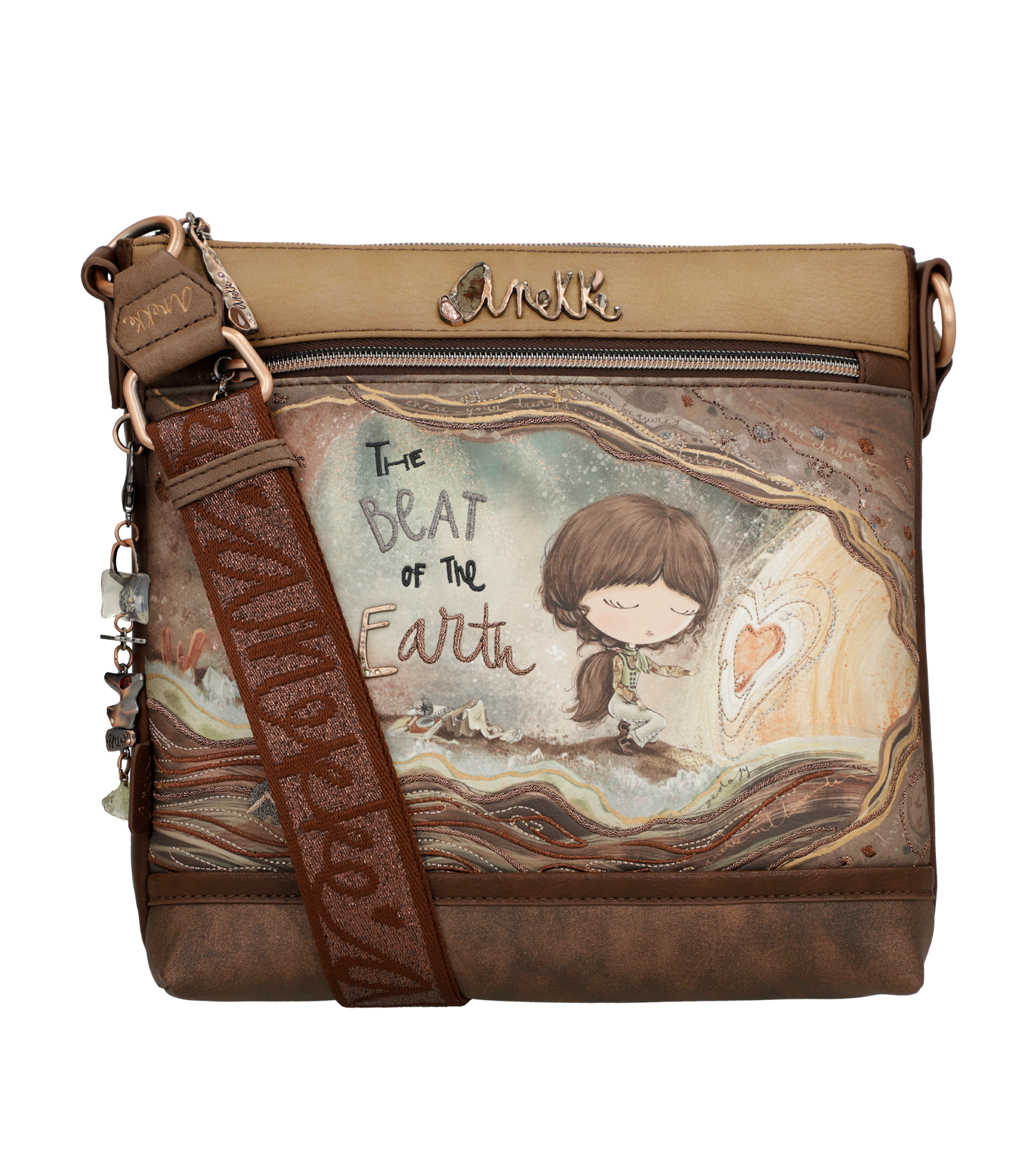 Anekke Core 3 rekeszes közepes crossbody táska - Dubniczki