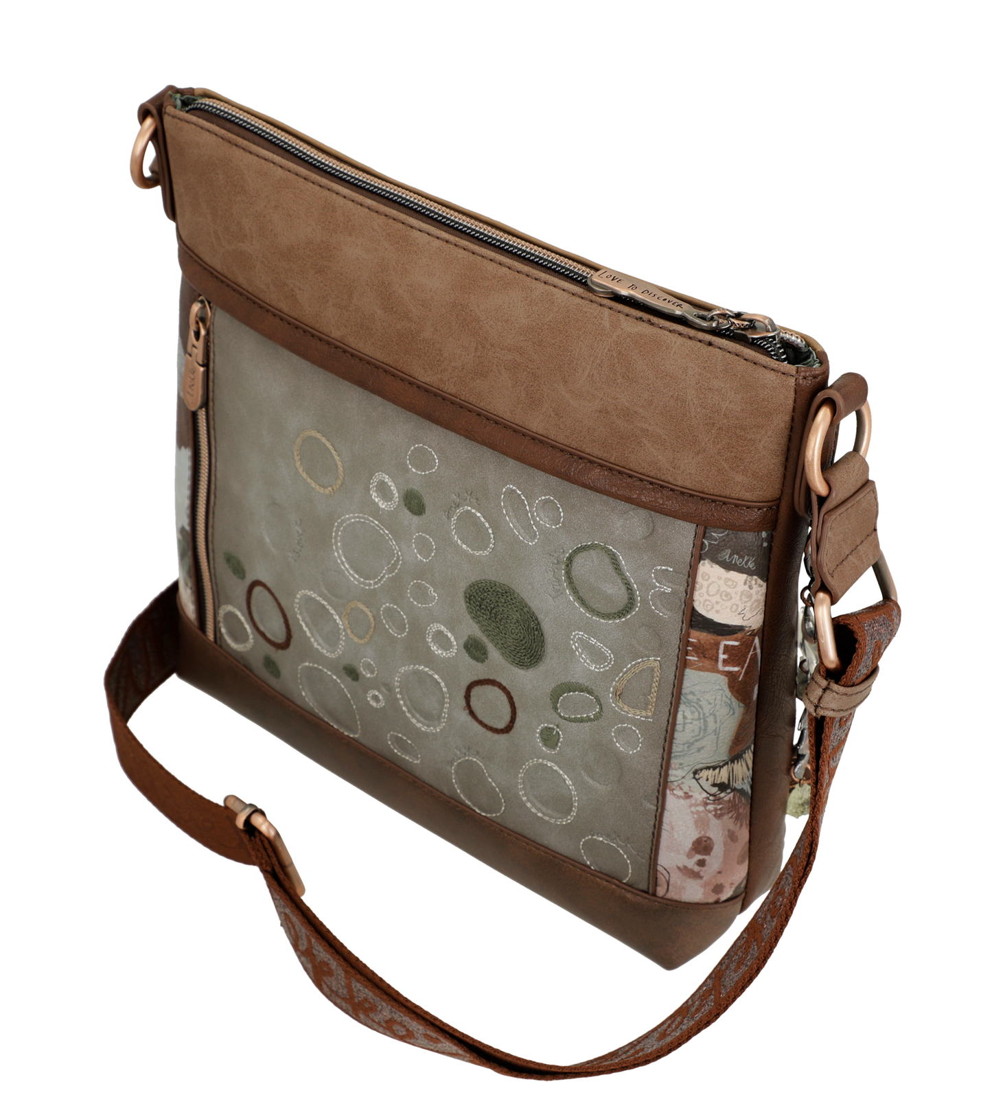 Anekke Core 3 rekeszes közepes crossbody táska - Dubniczki