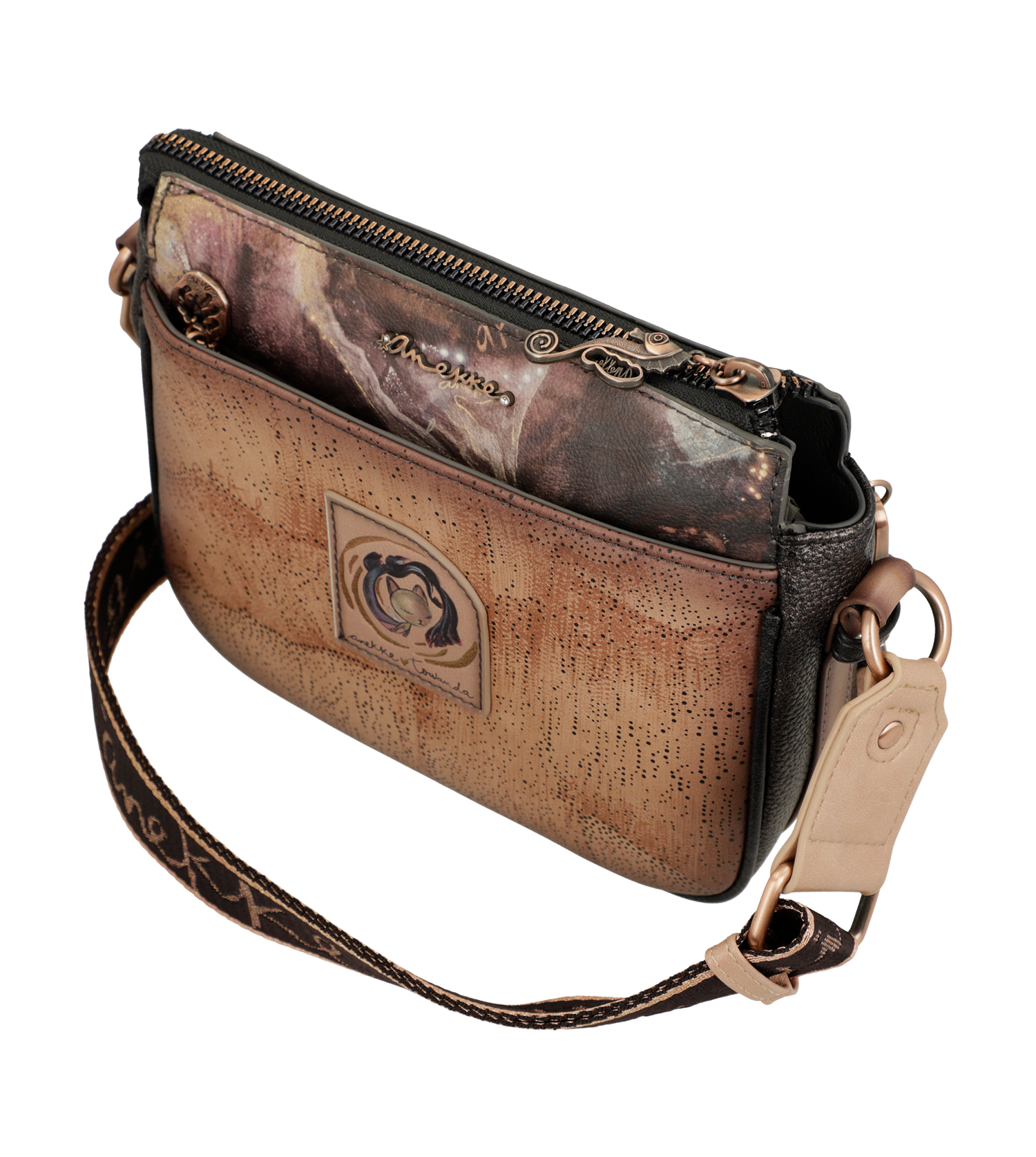 Anekke Dreamverse 3 rekeszes crossbody táska - Dubniczki