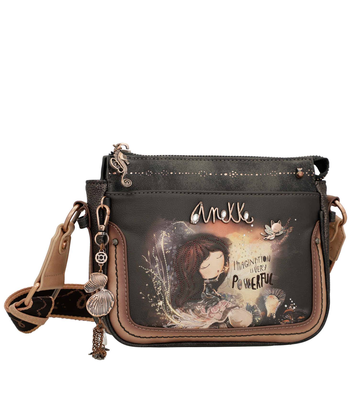 Anekke Dreamverse 3 rekeszes crossbody táska - Dubniczki