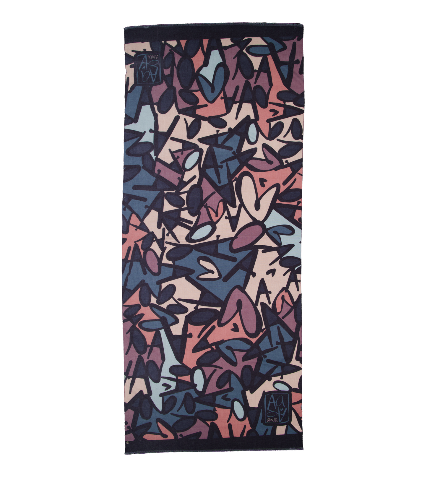 Anekke Dreamverse Logomania meleg pashmina/ sál - Dubniczki