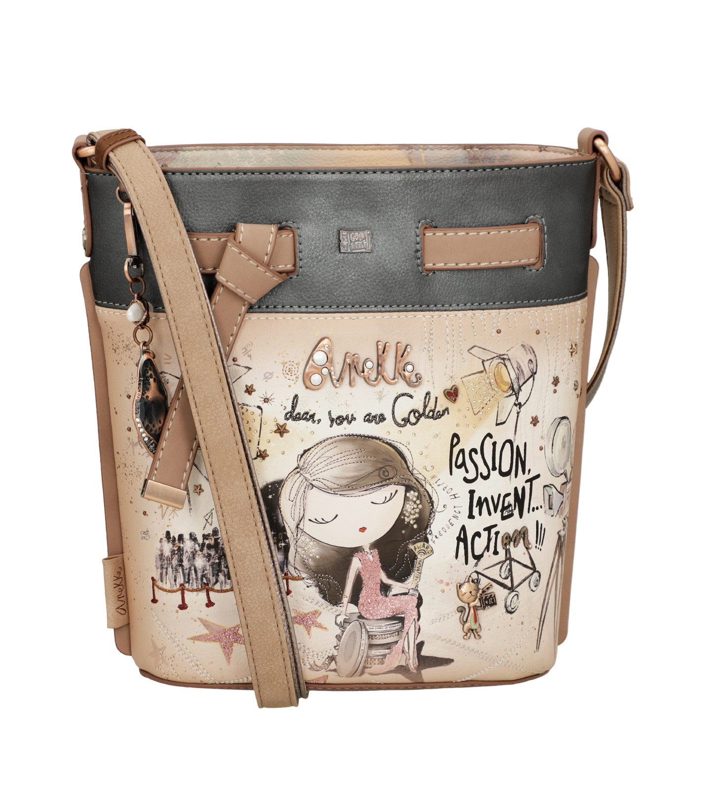 Anekke Hollywood masnis crossbody táska - Dubniczki