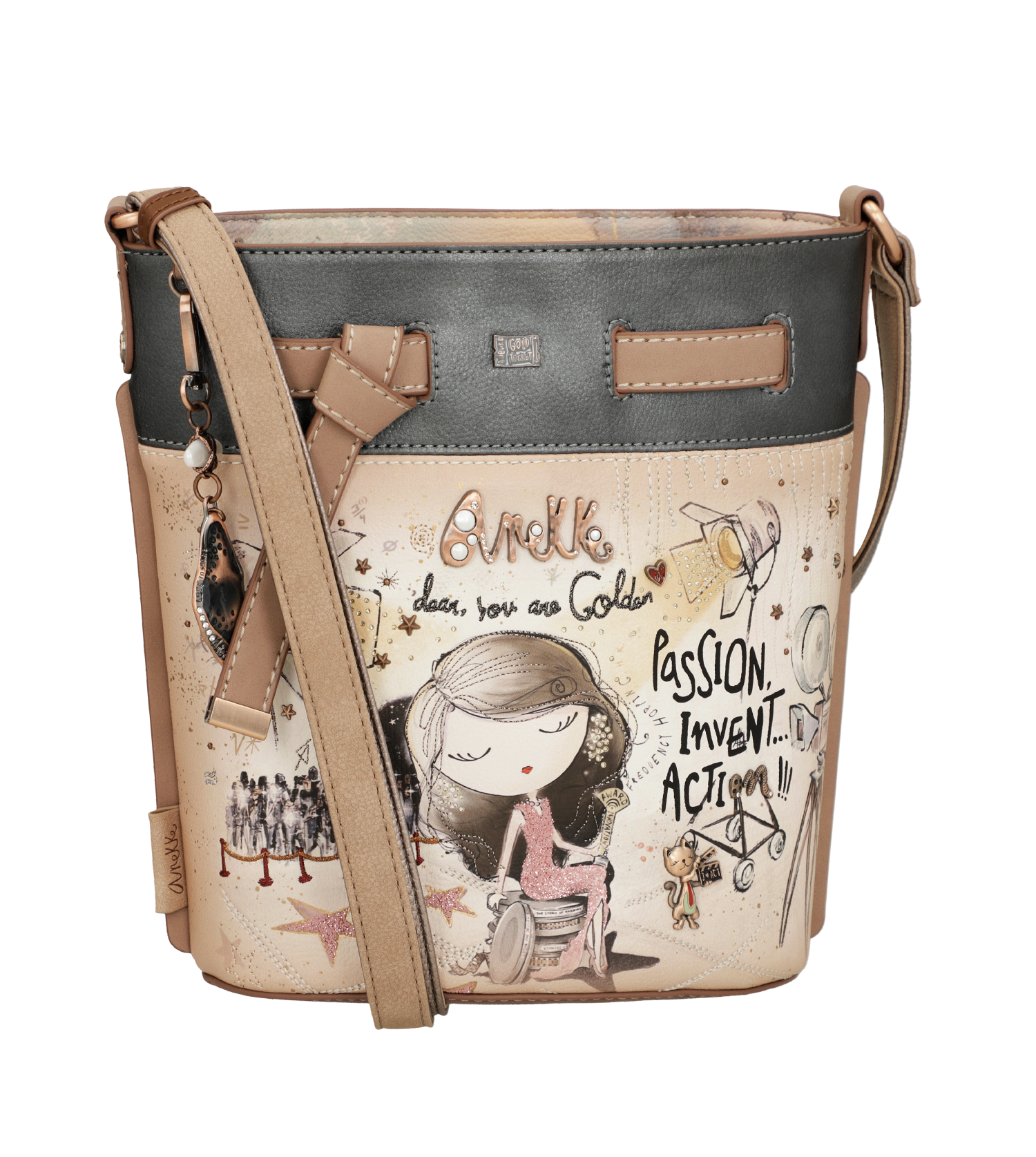 Anekke Hollywood masnis crossbody táska - Dubniczki