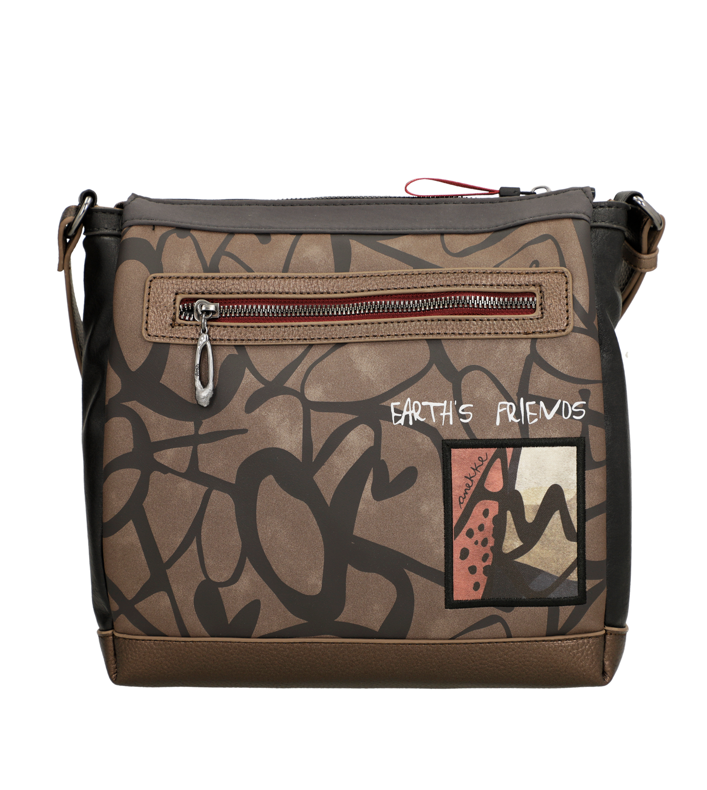Anekke Nature Imaginary 3 rekeszes crossbody táska - Dubniczki