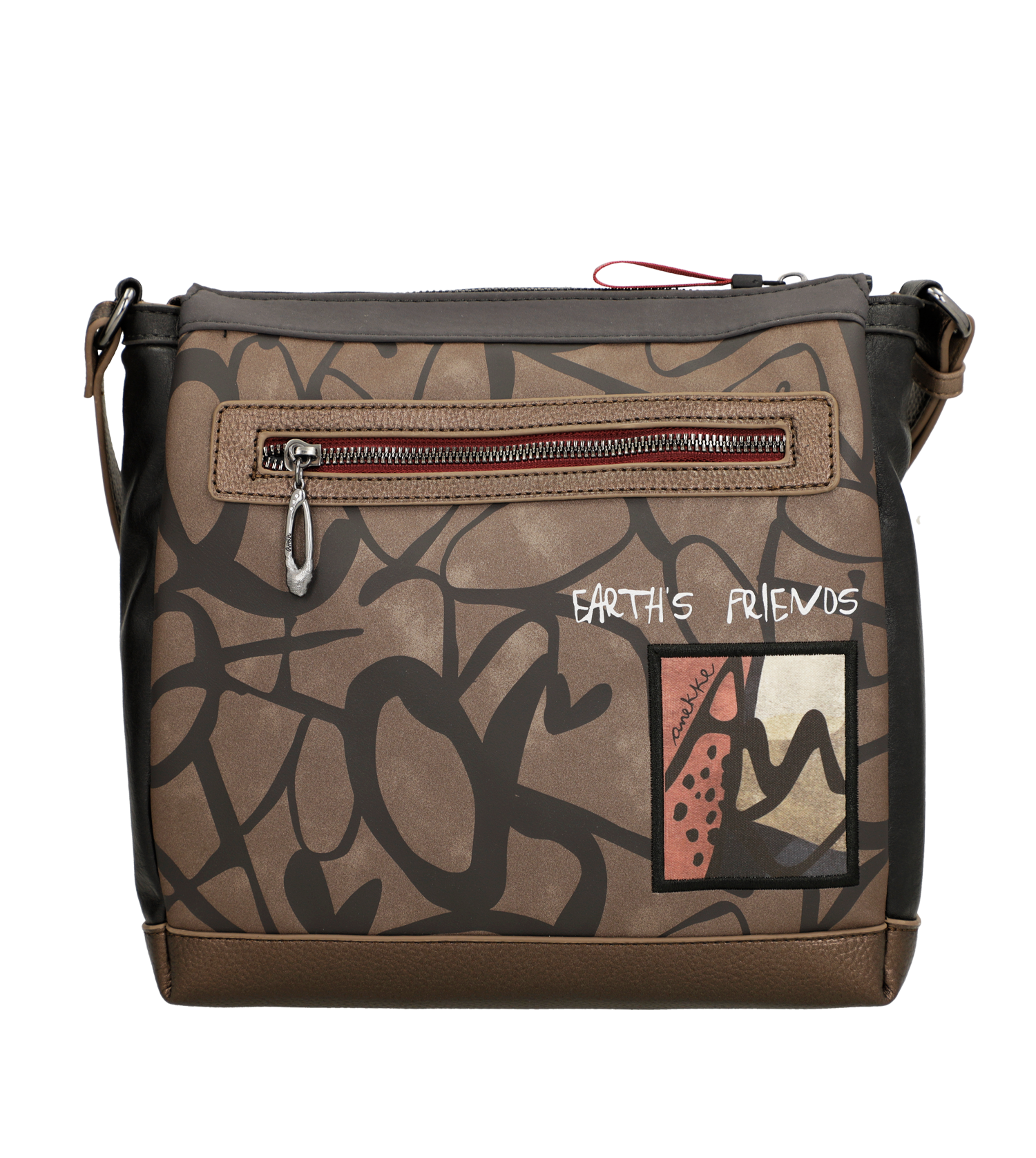 Anekke Nature Imaginary 3 rekeszes crossbody táska - Dubniczki
