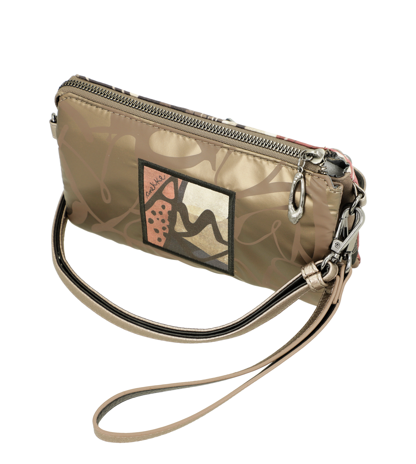 Anekke Nature Imaginary 3 rekeszes crossbody táska - Dubniczki