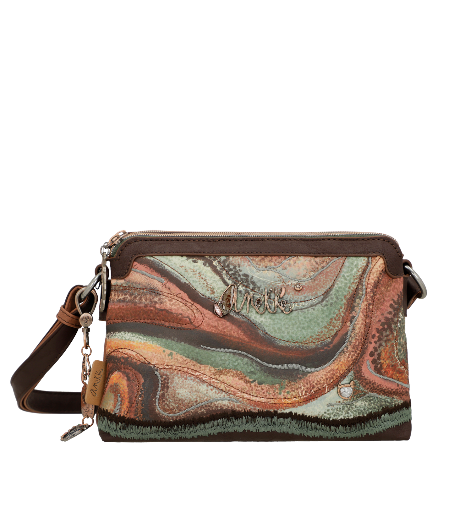 Anekke Outer 2 rekeszes crossbody táska - Dubniczki