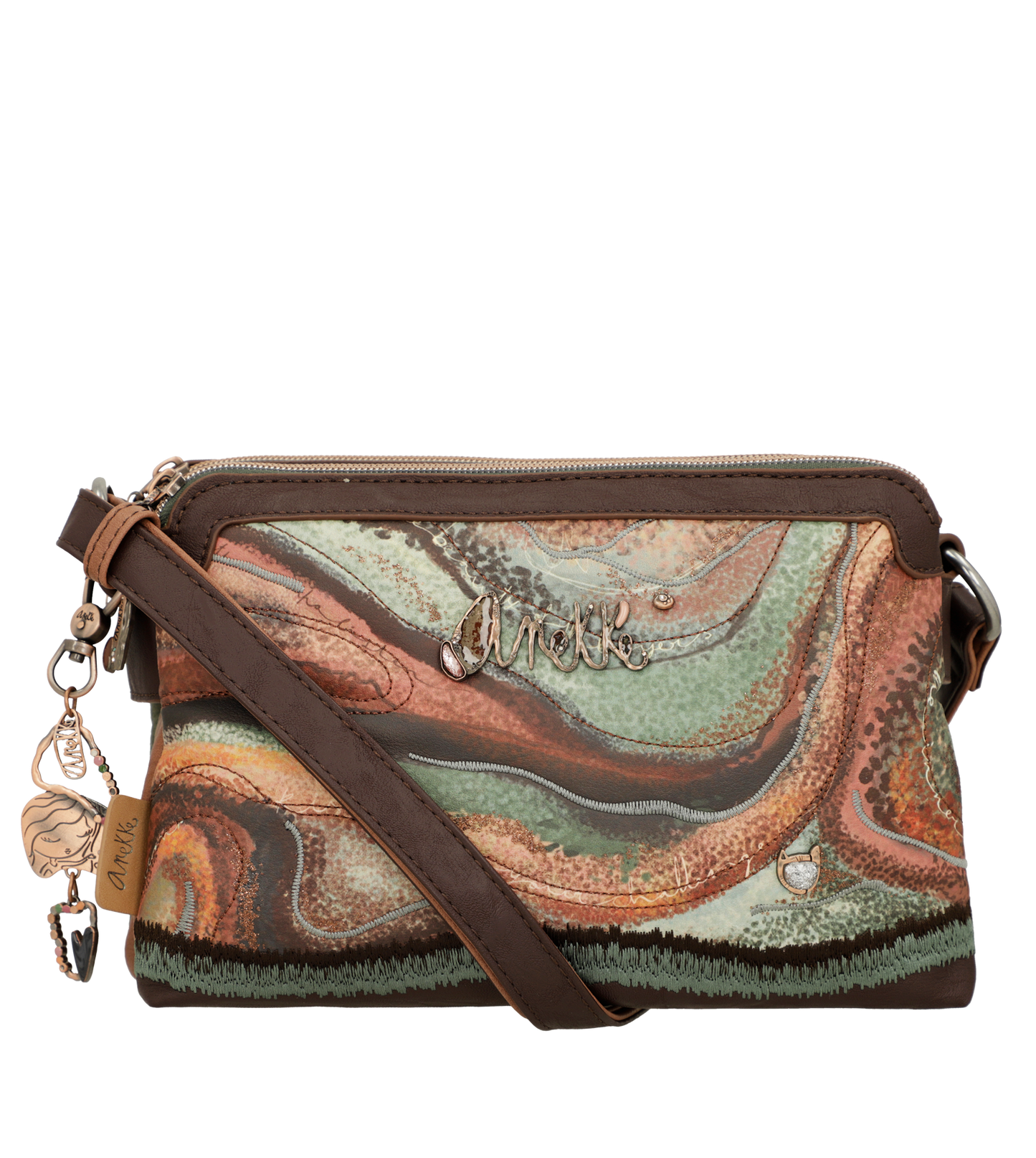 Anekke Outer 2 rekeszes crossbody táska - Dubniczki