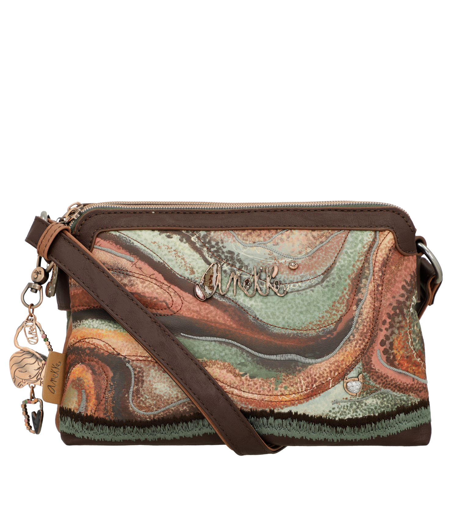 Anekke Outer 2 rekeszes crossbody táska - Dubniczki