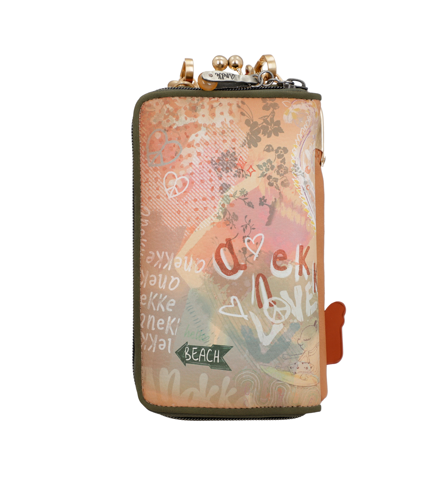 Anekke Peace & Love Camel mini 3 az 1-ben pénztárca táska - Dubniczki