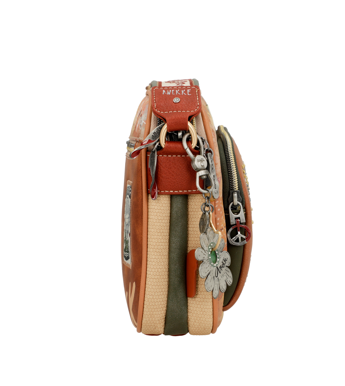 Anekke Peace & Love Flower crossbody táska - Dubniczki
