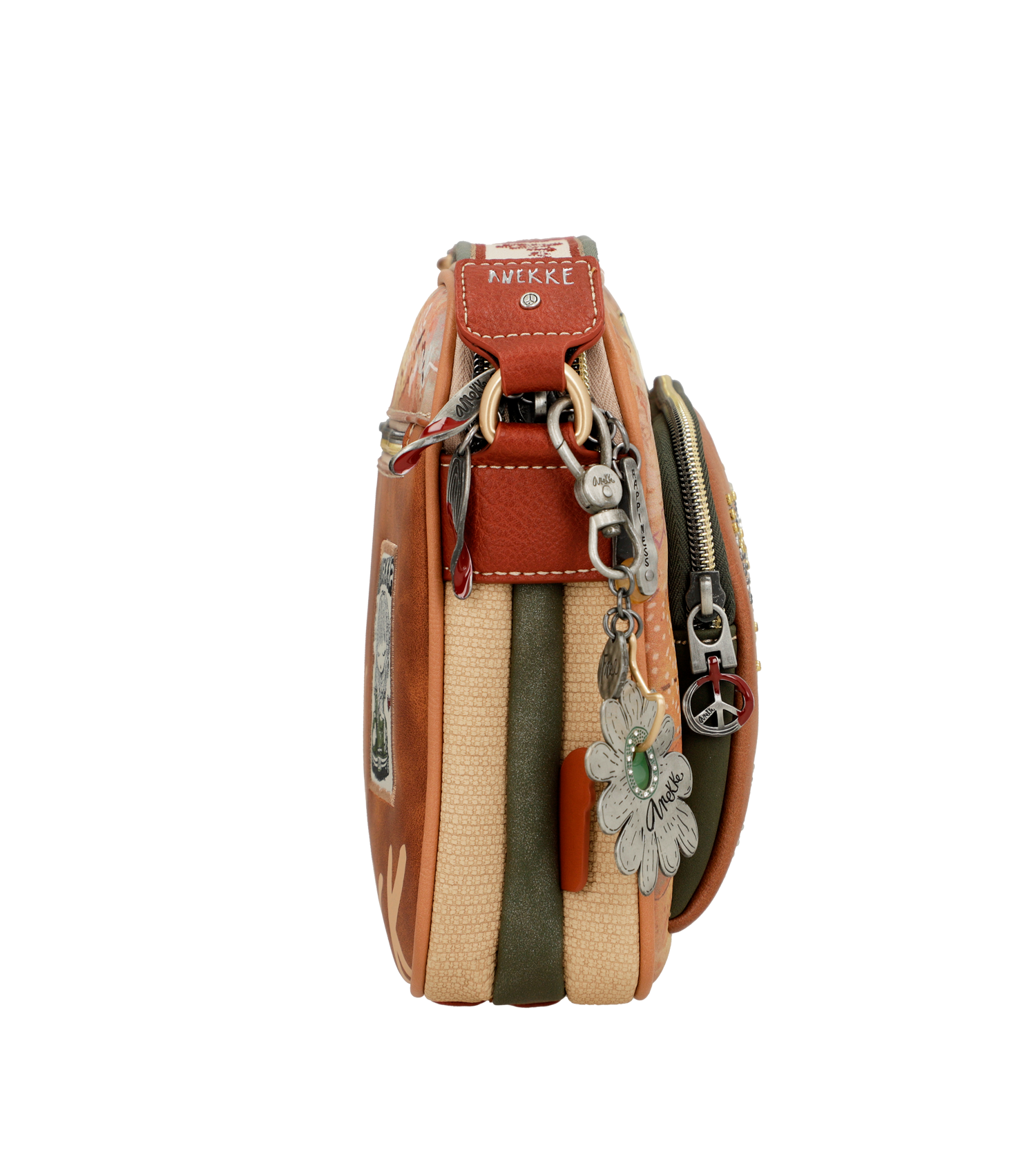 Anekke Peace & Love Flower crossbody táska - Dubniczki