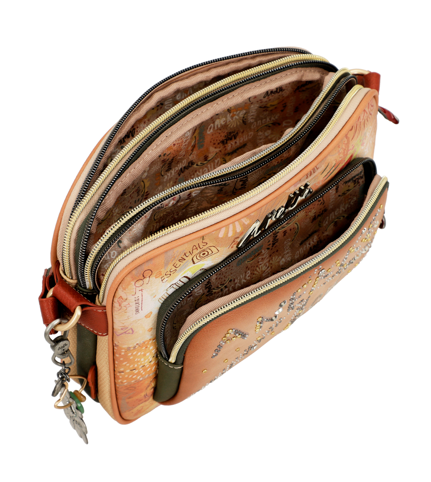 Anekke Peace & Love Flower crossbody táska - Dubniczki