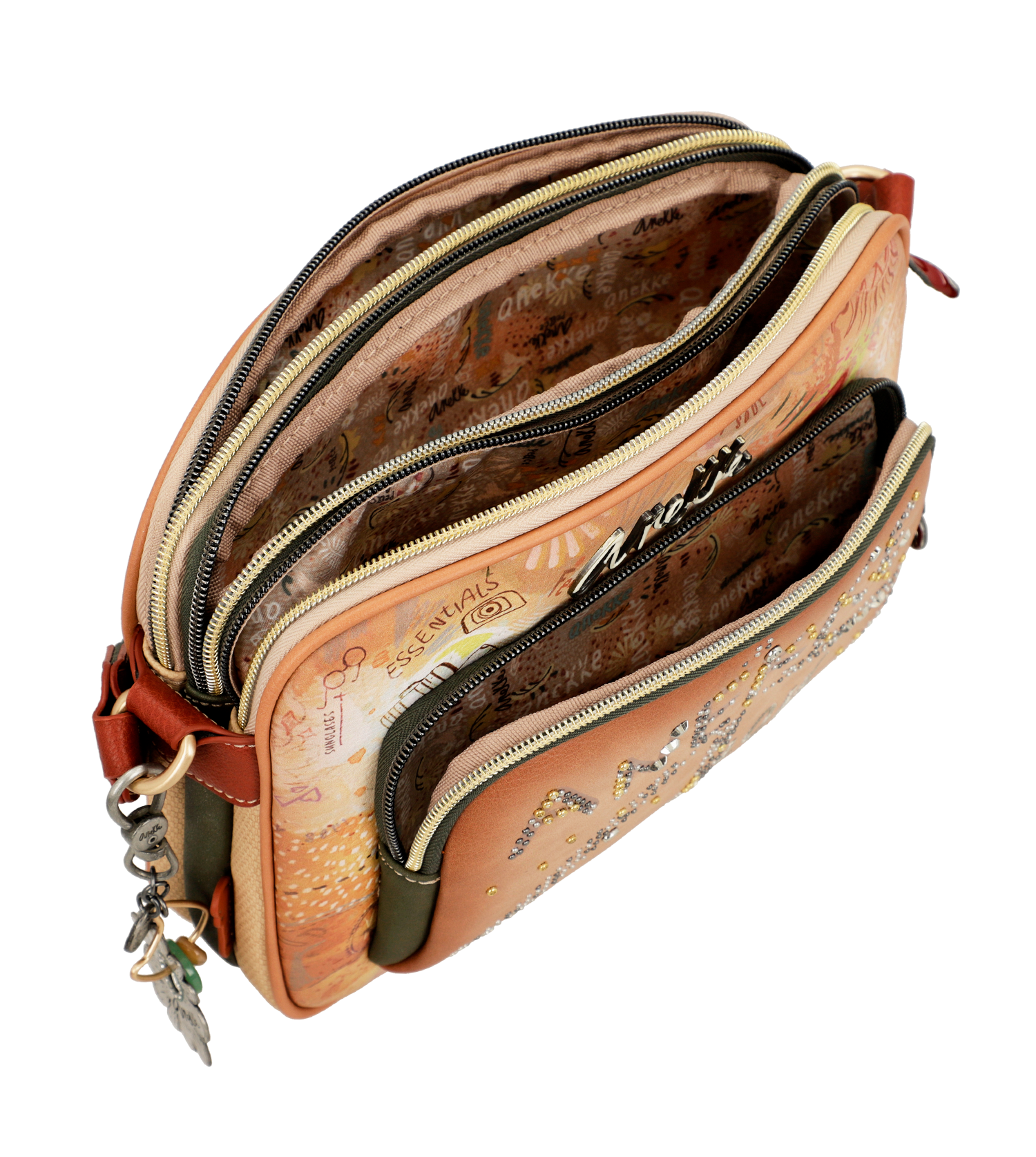 Anekke Peace & Love Flower crossbody táska - Dubniczki