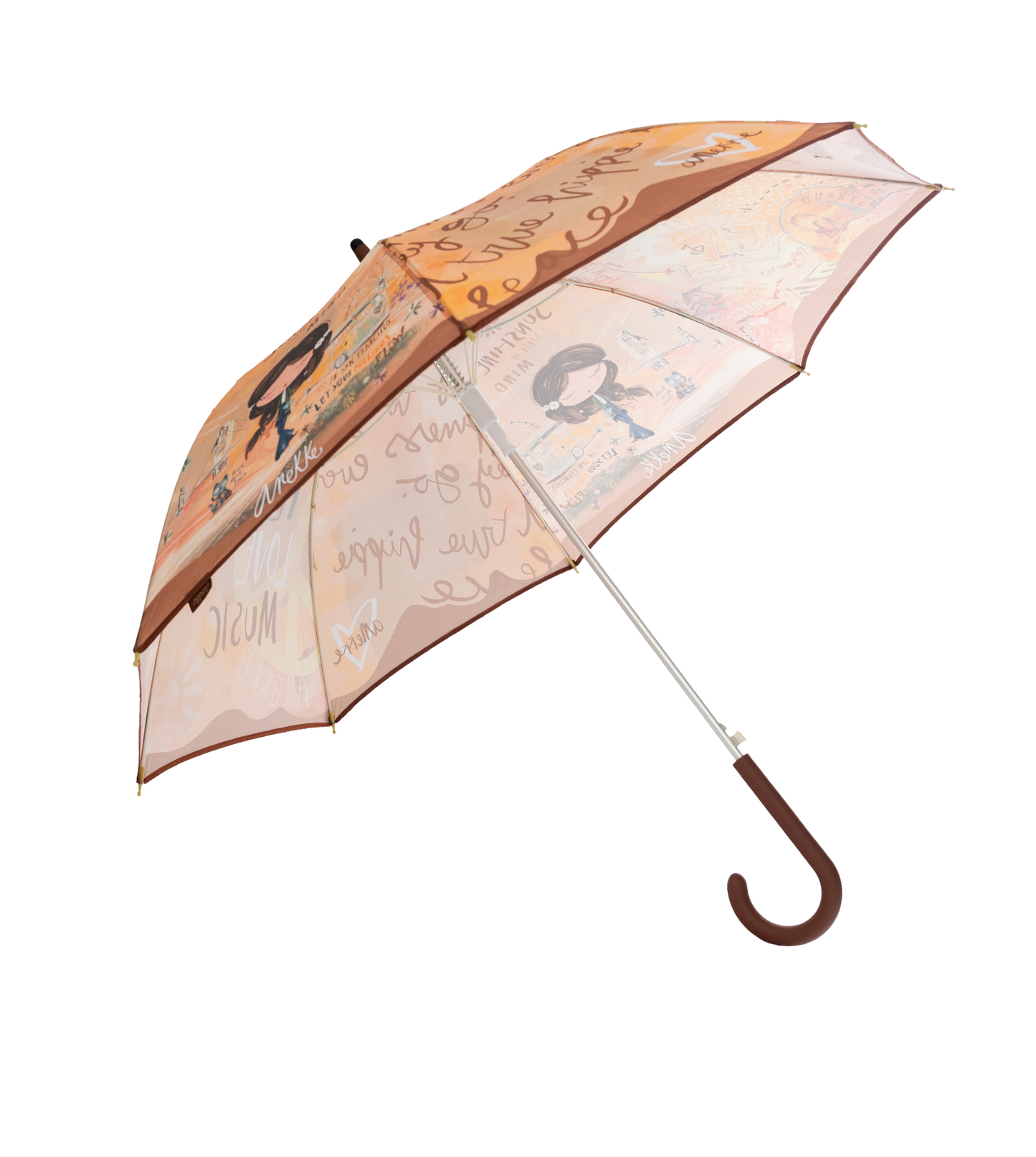 Anekke Peace & Love hosszú esernyő - Dubniczki