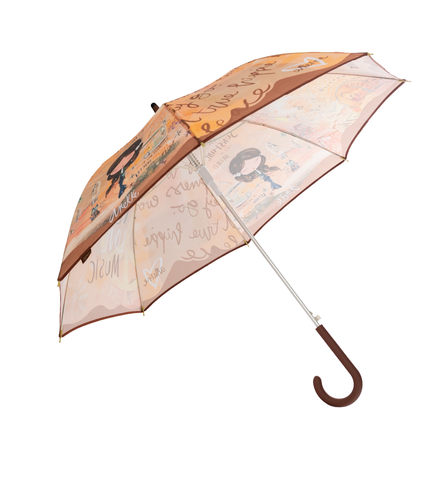 Anekke Peace & Love hosszú esernyő - Dubniczki